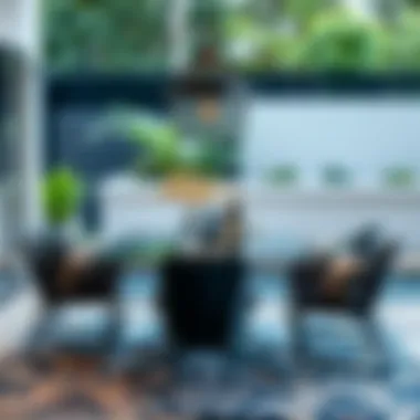 Refined Black Dining Set with Elegant Table Decor Sophisticated black dining set with elegant tableware