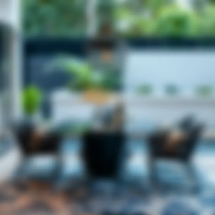 Refined Black Dining Set with Elegant Table Decor Sophisticated black dining set with elegant tableware