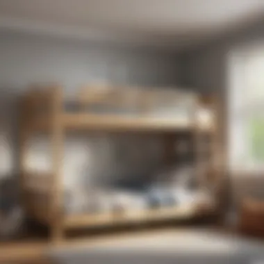 Exploring Bunk Bed Styles and Dimensions Illustration of different bunk bed styles emphasizing width variations