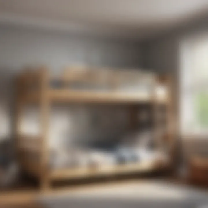 Exploring Bunk Bed Styles and Dimensions Illustration of different bunk bed styles emphasizing width variations