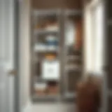 Elegant Organization Using Closet Maid Shelf Dividers Stylish closet organization with shelf dividers