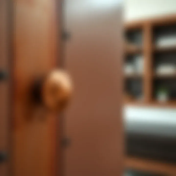 Rust-Resistant Coating on Steel Doors Close-up view of rust-resistant coating on a steel door