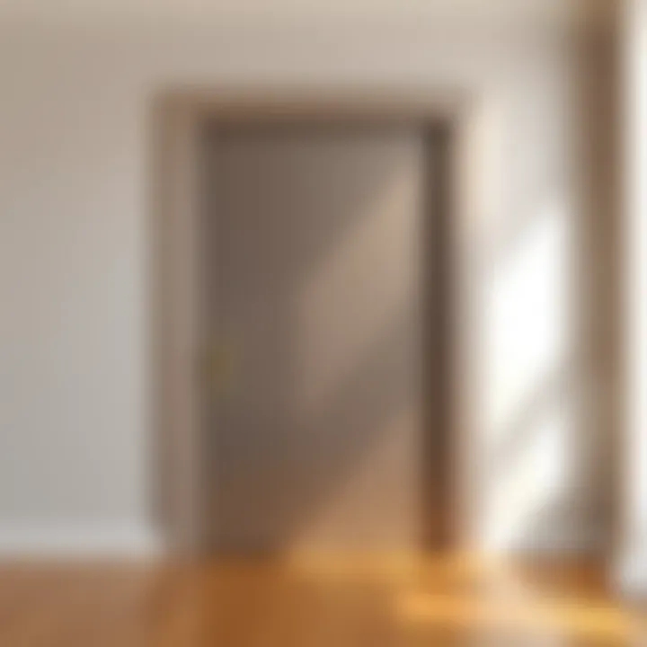 Advanced Security Features of Steel Doors A steel door featuring advanced locking mechanisms for security