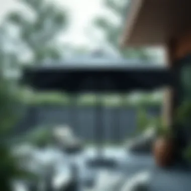 Maintenance Guide for Black Patio Umbrella Maintenance tips for keeping the black patio umbrella in top condition