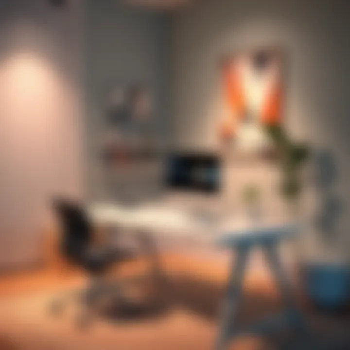 Modern Ergonomic Desk Design Modern ergonomic desk design