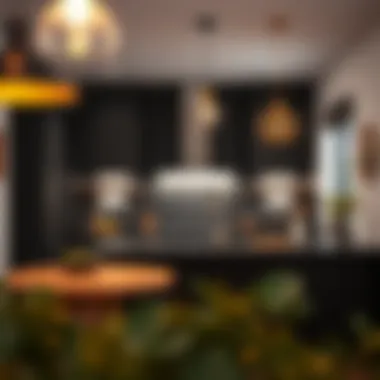 Modern Kitchen Pendant Styles Modern kitchen showcasing various pendant styles and materials