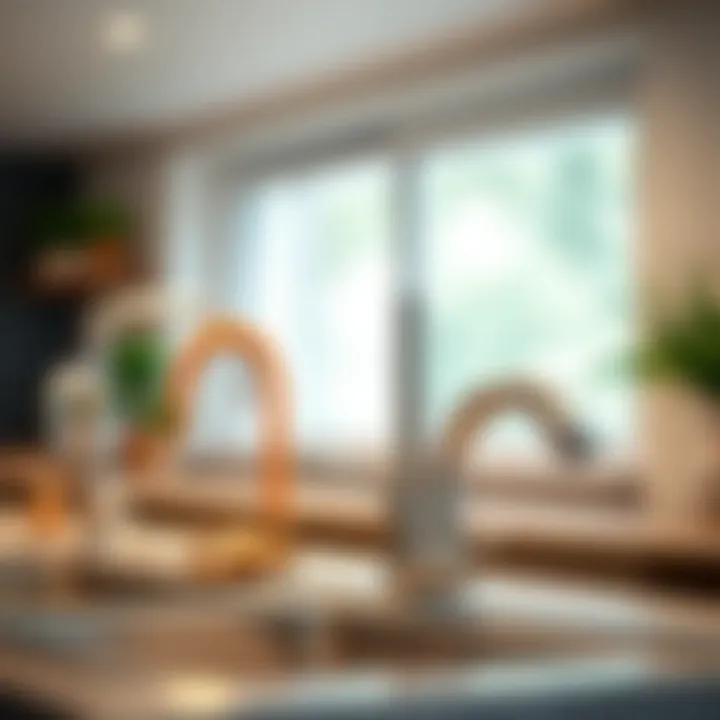 Diverse Types of Faucet Hose Extensions Comparison of various faucet hose extensions on display.