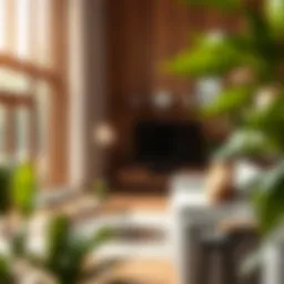 A beautifully curated living space showcasing Lerhyttan design principles