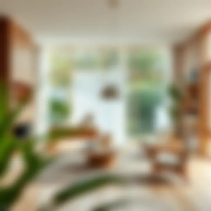 Sustainable Interiors: The Lerhyttan Influence An interior setting inspired by Lerhyttan, emphasizing sustainability