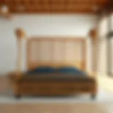 Artistry in Woven Wood Construction Intricate woven wood design showcasing craftsmanship