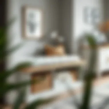 Storage Solutions in Bench Organizational solutions within a two-foot bench's storage space