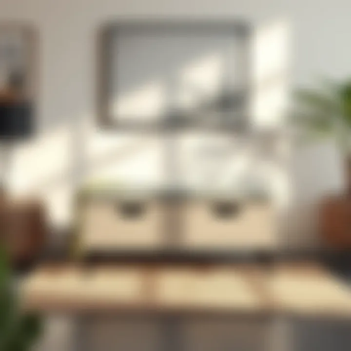 Stylish Bench with Storage Stylish two-foot bench with a sleek design and hidden storage compartment