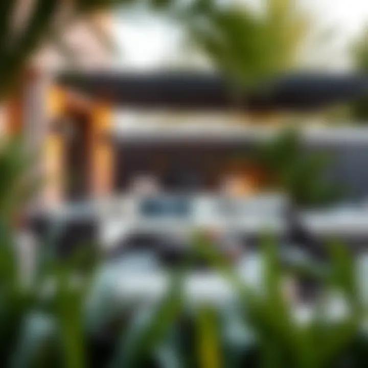 Versatility in Outdoor Living Spaces Versatile uses of outdoor wicker lounger sofa beds in different settings