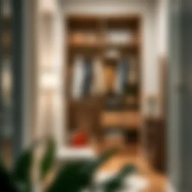 Maximizing Vertical Space in Closet Creative use of vertical space in a hallway closet