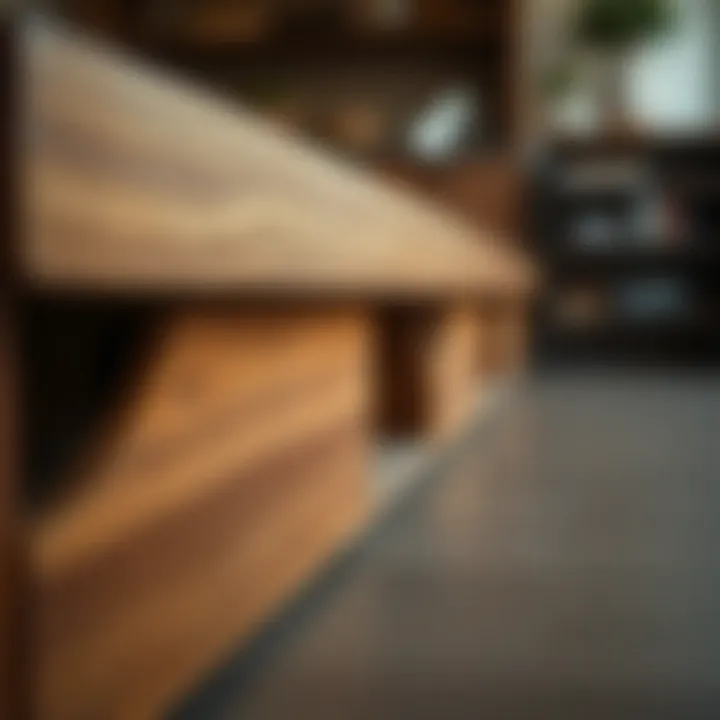 Materials for Durable Cabinet Legs Close-up of materials used for heavy duty cabinet legs