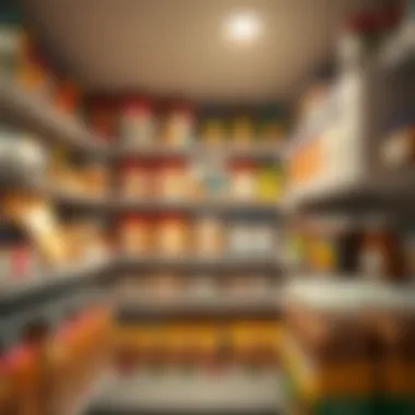 Effective Labeling for Pantry Efficiency Labeling system for pantry items