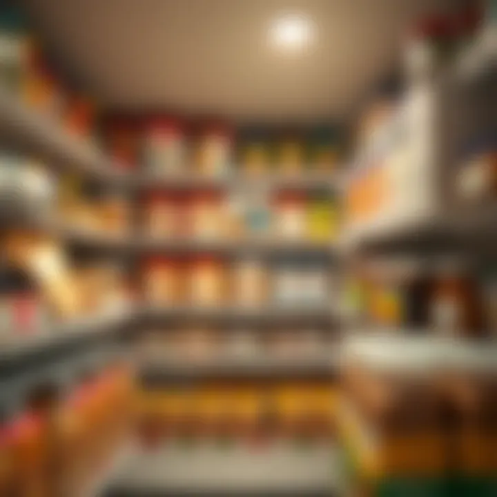 Effective Labeling for Pantry Efficiency Labeling system for pantry items